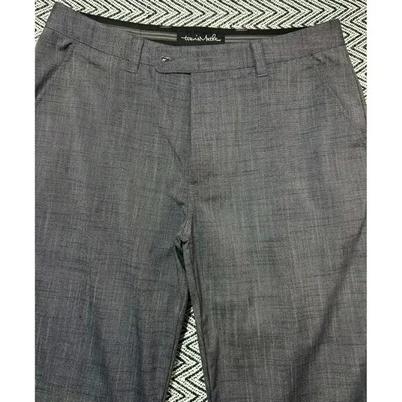 Travis Mathew Mens Lightweight Stretch Gray Dress Pants Size 34 - Picture 4 of 6